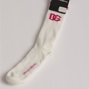 Dolce & Gabbana Cotton Jacquard Socks